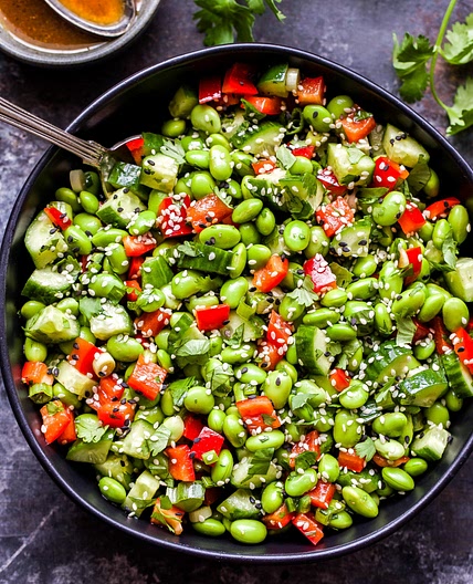 Asian Edamame Salad