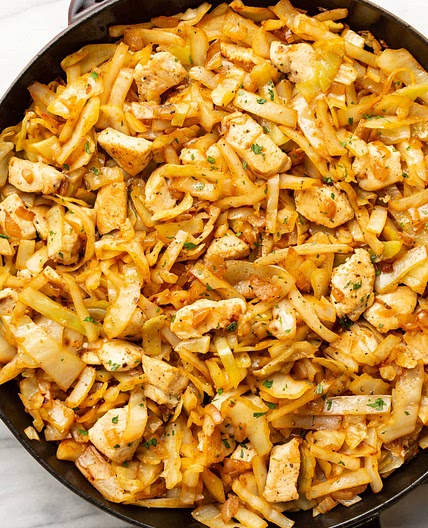 Easy Chicken and Cabbage Stir Fry