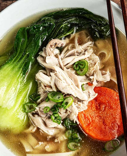 Instant Pot Chinese Chicken Noodle Soup