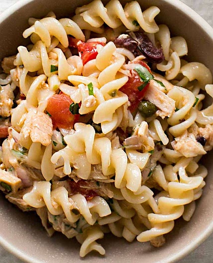 Mediterranean Tuna Pasta