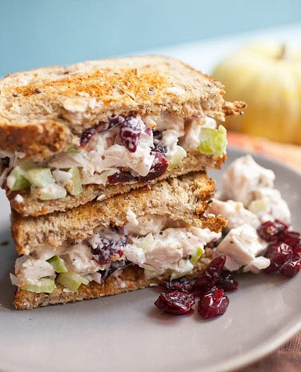 Leftover Turkey Salad Sandwiches
