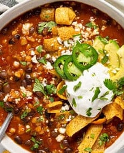 Vegan Black Bean Chili