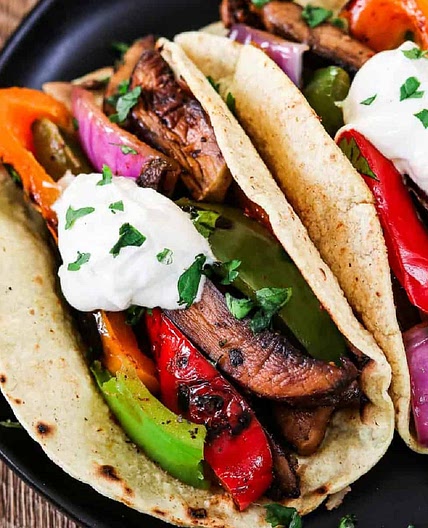Portobello Vegan Fajitas