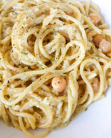 Vegan Garlic Pasta