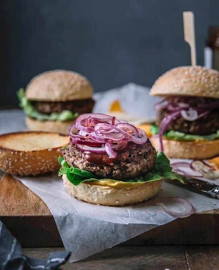Vegan Black Bean Burgers