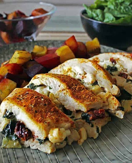 Healthy Stuffed Chicken Breast