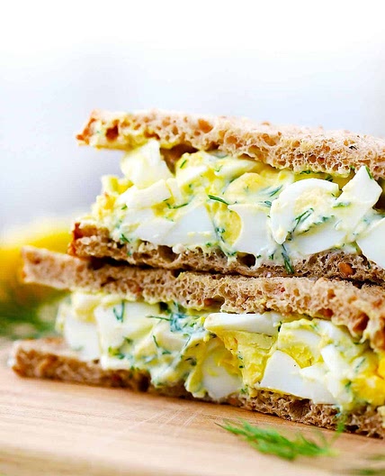 Greek Yogurt Egg Salad with Dill