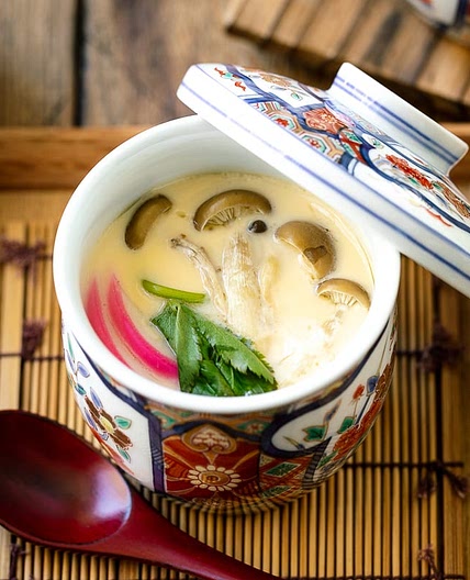 Chawanmushi (Japanese Savory Steamed Egg Custard)
