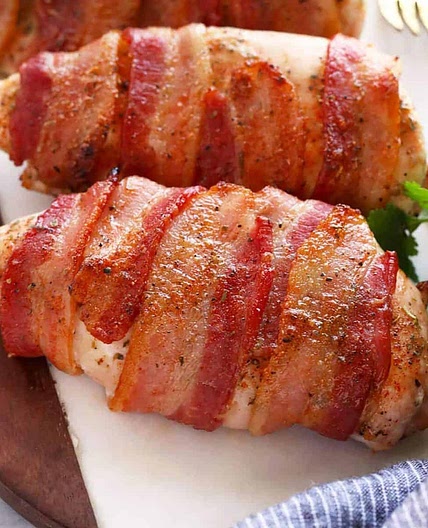 Bacon Wrapped Chicken Breast