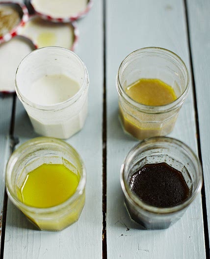 Jam jar dressings