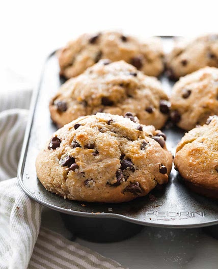 Bakery-Style Chocolate Chip Muffins