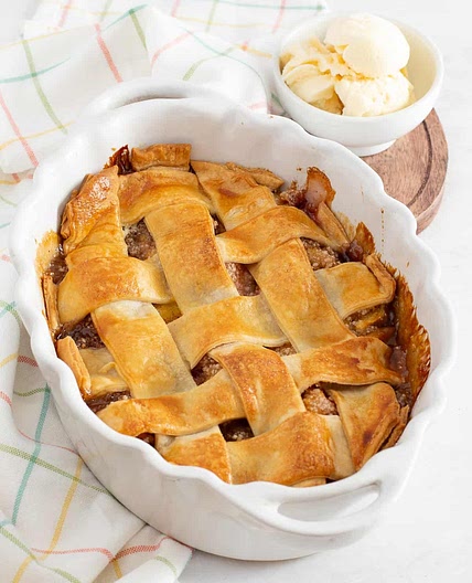 Peach Cobbler Recipe with Premade Pie Crust