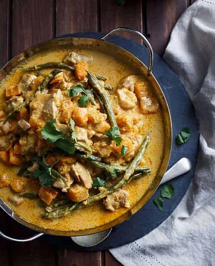 Chicken and Butternut Squash Curry