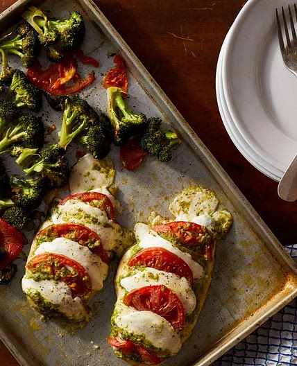 Hasselback Caprese Chicken
