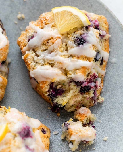 Lemon Blueberry Scones