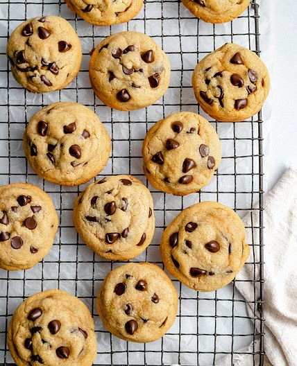 Chickpea Flour Chocolate Chip Cookies