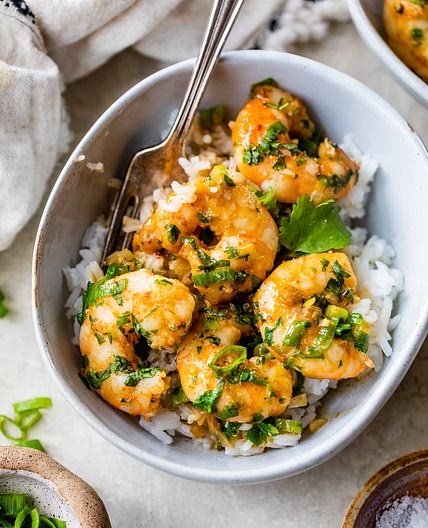 Red Thai Coconut Curry Shrimp
