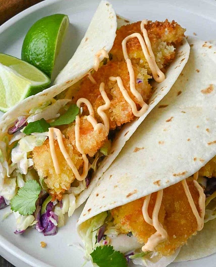 Crispy Shrimp Tacos