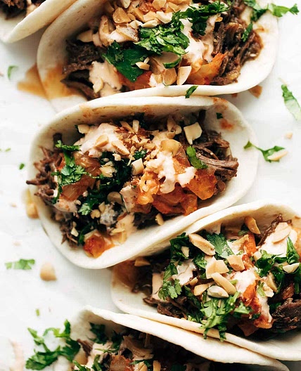 Instant Pot Korean Beef Tacos