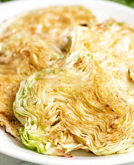 Seasoned Air Fryer Cabbage