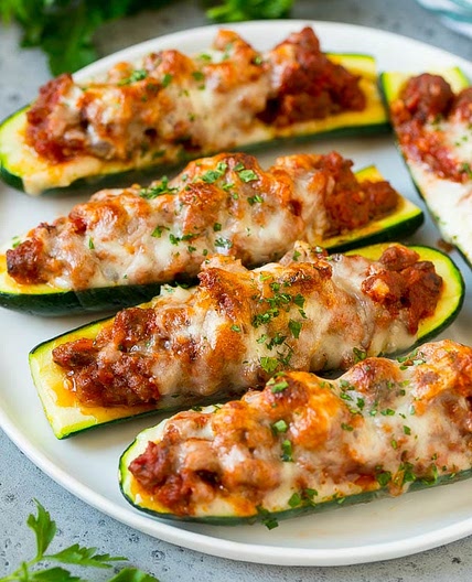 Stuffed Zucchini Boats