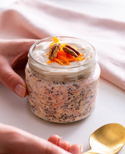 Carrot Cake Overnight Oats