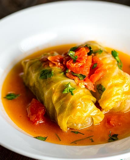 Japanese Stuffed Cabbage Rolls