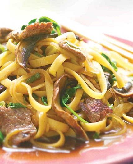 Beef Sukiyaki with Noodles