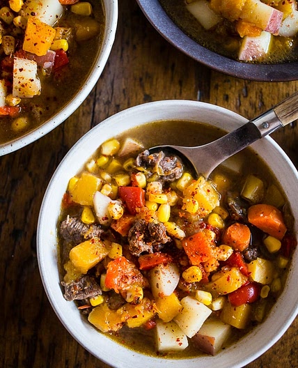Chilean Carbonada Soup