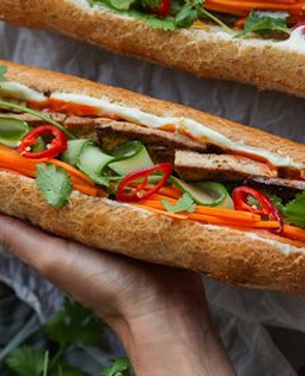 Tofu Vietnamese Sub - Bánh Mì