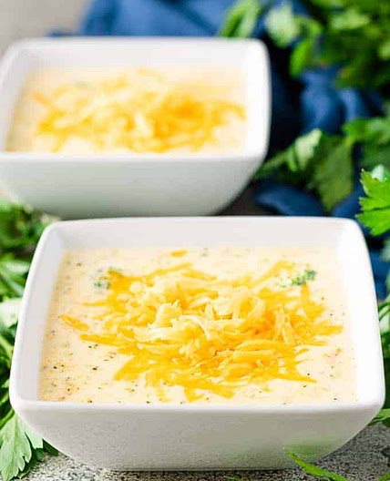 Instant Pot Broccoli Cheese Soup