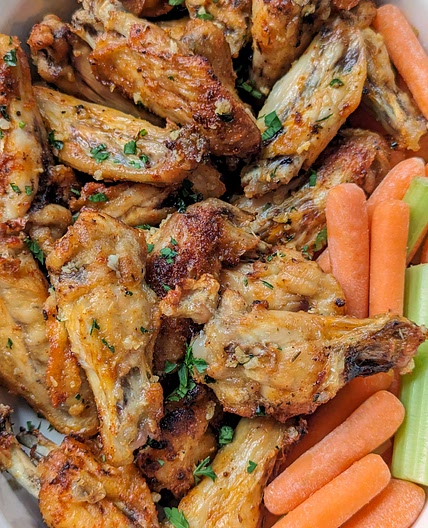 Garlic Butter Chicken Wings