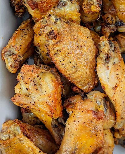 Salt and Pepper Chicken Wings