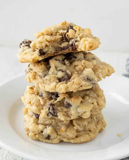 Rice Krispie Cookies with Chocolate Chips