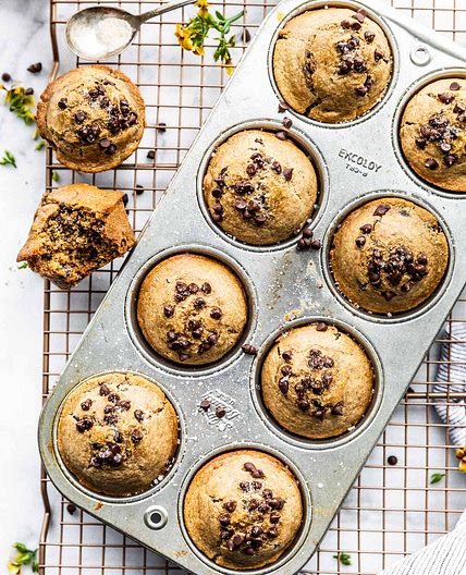 Gluten-Free Chocolate Chip Protein Muffin Recipe