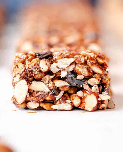 Almond Cherry Pepita Bars Recipe