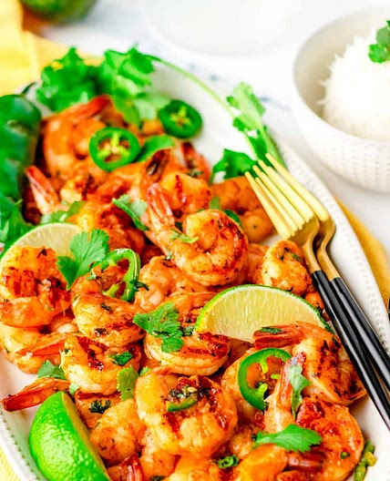 Grilled Margarita Shrimp