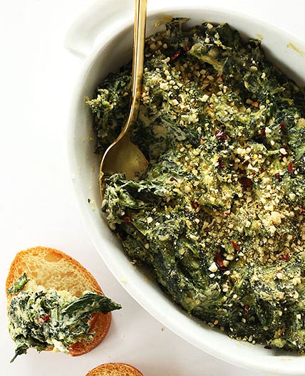 Creamy Kale and Spinach Dip