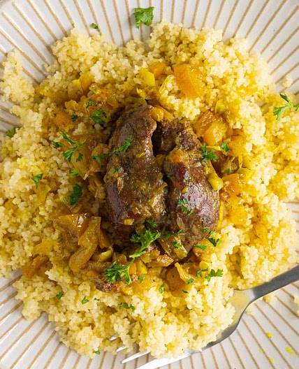 Authentic Moroccan Lamb Shank Tagine (Tangia)