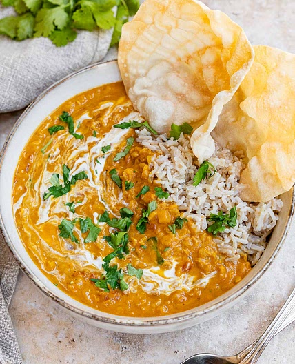 Creamy Red Lentil Curry