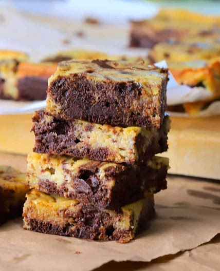 Sugar Free Banana Pudding Brownies