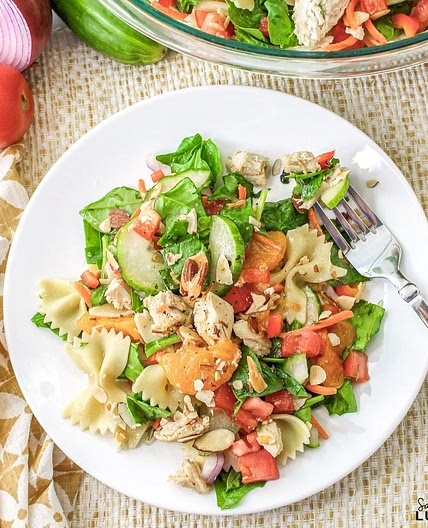 Mandarin Chicken Pasta Salad Recipe