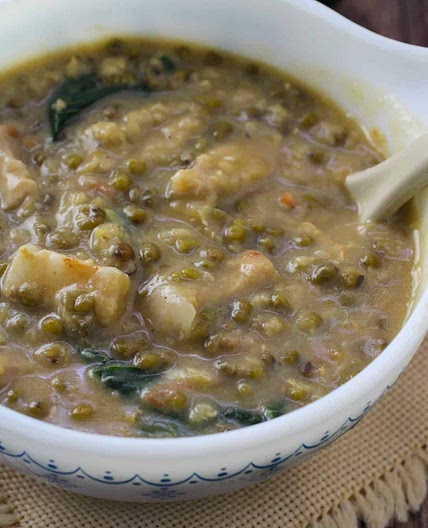 Ginataang Munggo at Baboy