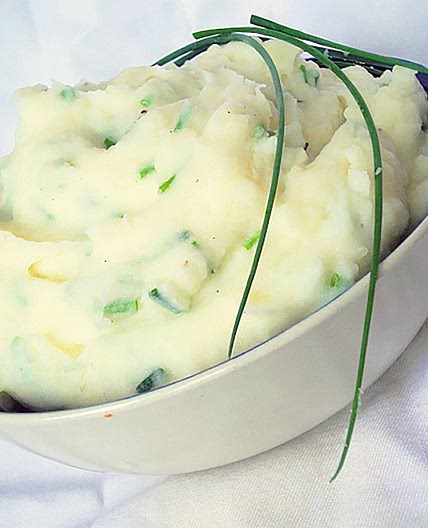 Sour Cream and Chive Mashed Potatoes