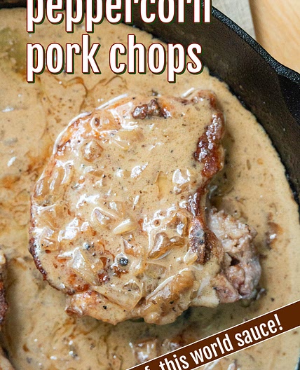 PEPPERCORN PORK CHOPS
