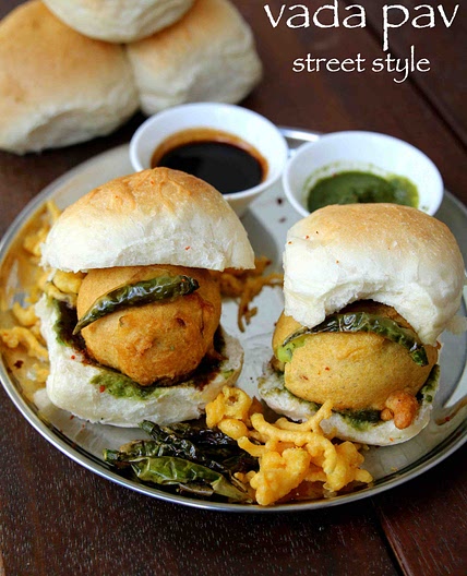 Vada Pav Recipe - Street Style | Mumbai Batata Vada Pav