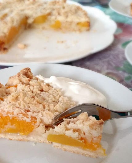Apricot Tart Recipe with Streusel – Oma's Aprikosen-Streusel-Tarte