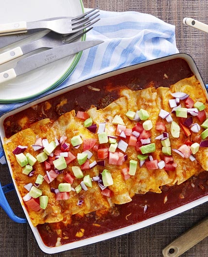 Beef Enchiladas