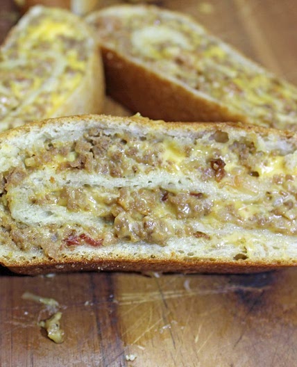 Bacon Cheeseburger Roll Up