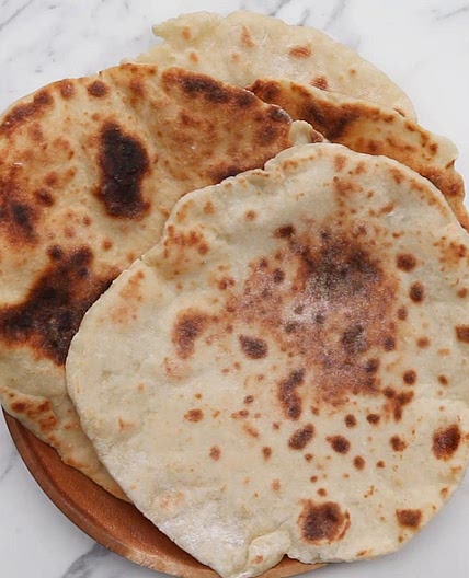 2-ingredient Flatbread Recipe by Tasty